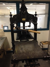 After refurbishment Britannia press